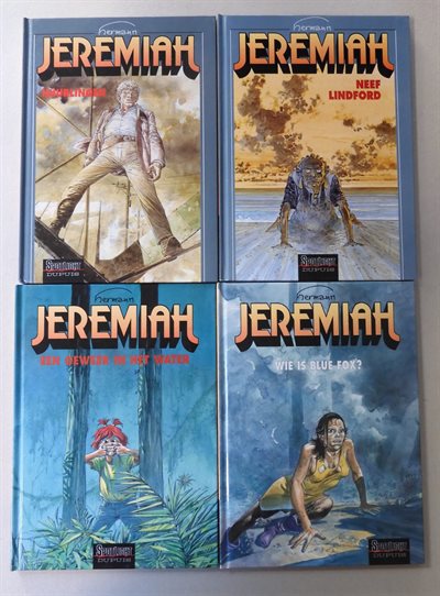 4 x Jeremiah 20-21-22-23 - HC - Hermann - Dupuis spotlight