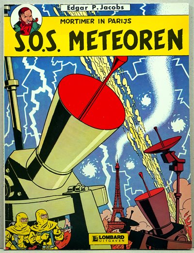 Blake en Mortimer 7. S.O.S. meteoren -sc- herdruk, 1984
