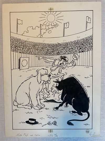 Jommeke 18 - Met Fifi op reis - Originele pagina - Nummer 43