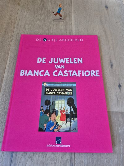 Kuifje - Nr. 19 - De juwelen van Bianca Castafiore+ minifiguur - linnen hardcover - 1e druk Kuifje archieven reeks - 2013