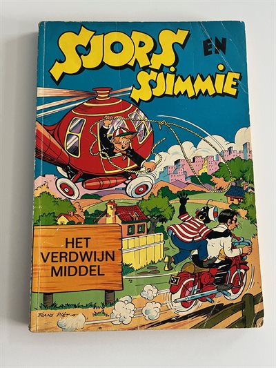 Sjors en Sjimmie - Het verdwijnmiddel - Vintage strip - 1967