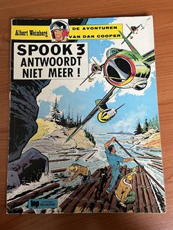 Dan Cooper nr 3 - Spook 3 antwoordt niet meer - Herdruk - SC