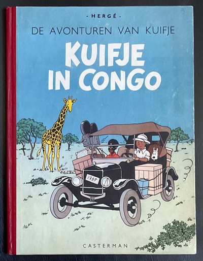 Kuifje - 1 - Kuifje in Congo - Casterman - HC - Eerste druk - 1947