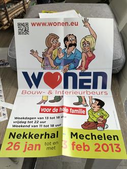 Kiekeboe - wonen affiche 2013