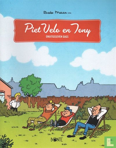 Strip van " Piet velo en Tony "