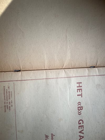 Nero nr 39 - Het B-gevaar - Herdruk 1965 - SC