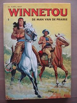 Winnetou - 1 - De man van de prairie - HC - 1ste druk - 1963 - Tijdschriften uitgevers mij/Antwerpen