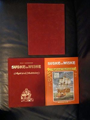 Suske en Wiske - Angst op de Amsterdam - Luxe gelimiteerde HC uitgave + Hardcover 1985