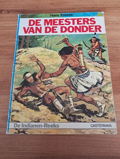 Indianenreeks 1 De meesters van de donder-sc- 1973 eerste druk