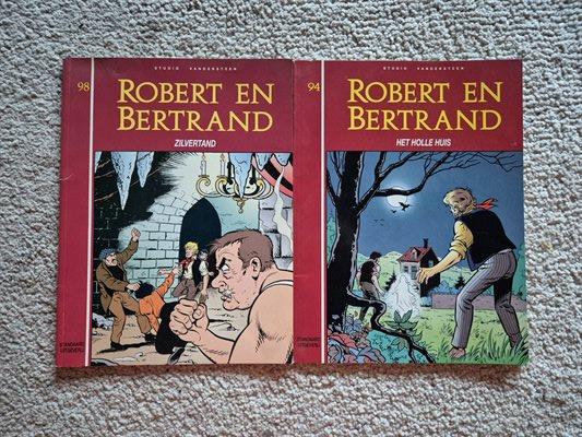 Robert en Bertrand - 94 & 98 - Het Holle Huis & Zilvertand  - sc - 1e druk - 1992/1993