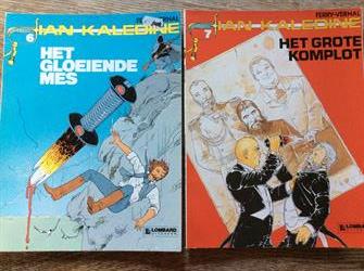 Ian Kaledine Nrs 6 en 7 eerste druk 1987/1988