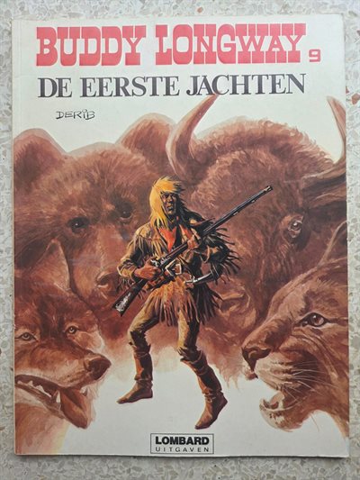 Buddy Longway-De eerste jachten Derib/Lombard-1edruk