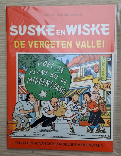 Suske en Wiske - de vergeten vallei - 1989 - herdruk - Standaard
