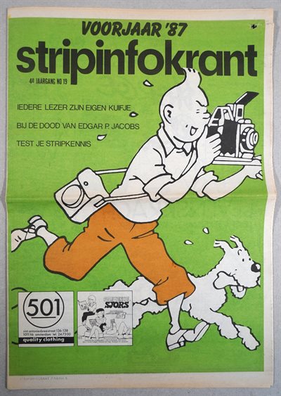 Stripinfokrant 19. Jaargang 1987