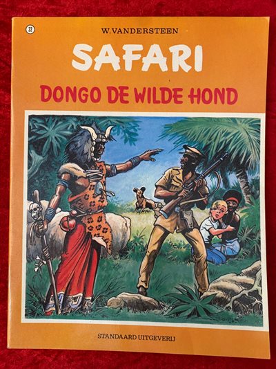 Safari - deel 22 - Dongo de wilde hond - Standaard uitgave - sc - 1973