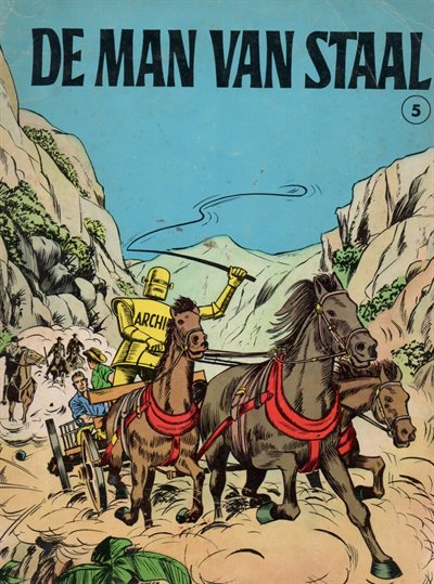 Archie, de man van staal - 5 - De man van staal 5 - Softcover - Eerste druk - 1967
