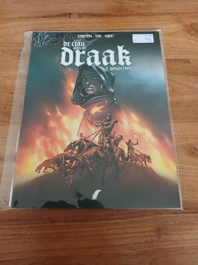 De clan vd draak -2- Brandstapel - sc-2012-eerste druk