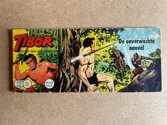 Tibor, nummer 35, De onverwachte aanval, 1960