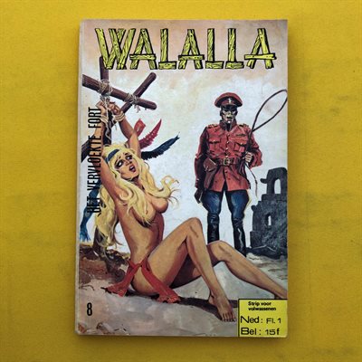Walalla -8- Het vervloekte fort - Eerste druk - 1971