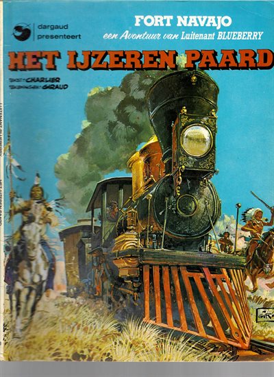 Een avontuur van Luitenant Bleuberry - Het ijzeren paard