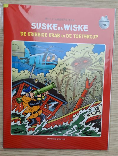 Suske en Wiske - de kribbig Krab en de Toetercup - 2016 - herdruk - het laatste nieuws