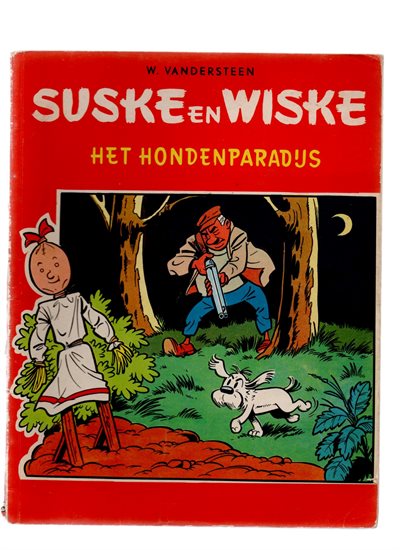 Suske en Wiske - 2 Kleuren - Het Hondenparadijs - 1Ste- Dr - Willy Vandersteen - Nr 34.