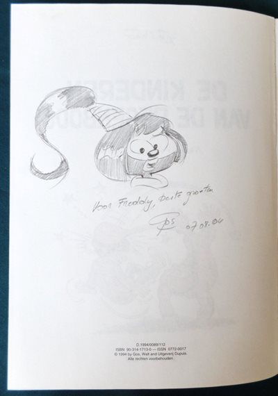 De Katamarom 26. De kinderen van de regenboog - sc- 1e druk - met tekening door Gos