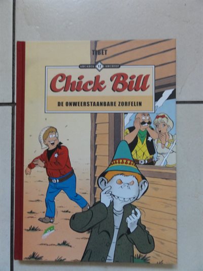 Chick Bill - De onweerstaanbare Zorfelin - hc - Eerste druk - 2010 - Beperkte oplage