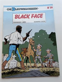 De blauwbloezen nr 20 - Black face - Herdruk 2002 - SC