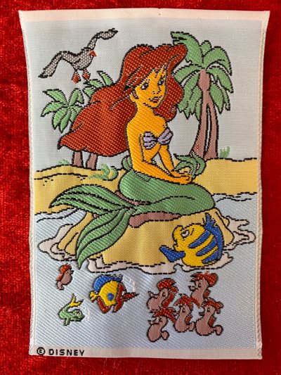 Woven patches - Disney - De kleine zeemeermin