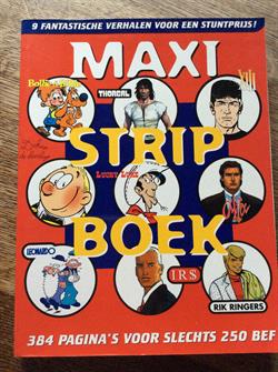 Maxi strip boek nr 1 eerste druk heruitgave 2000