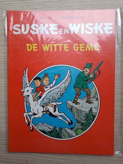 Suske en Wiske - de witte Gems - 1983 - herdruk - Wavery