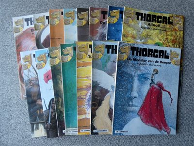 Thorgal - nrs 1 t/m 15 - SC - herdruk