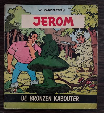 Jerom - 5 - De bronzen kabouter - Softcover - Eerste druk - 1964