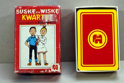 Suske en Wiske - Kwartet / Jeu de quartette de Bob et Bobette (Versie 1) - 1981