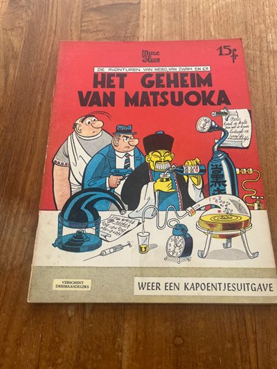Sleen: Nero: Het geheim van Matsuoka-Nr.35-sc -eerste druk heruitgave- 1961