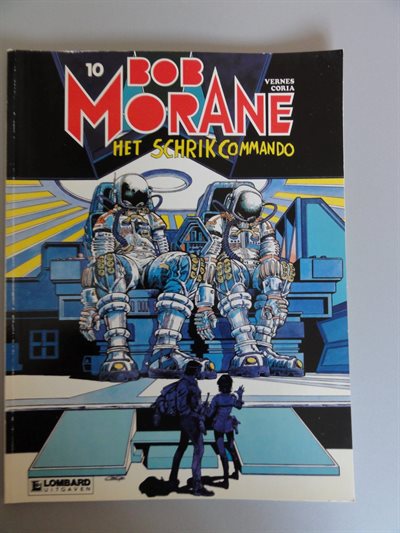 Bob Morane 10 - Het schrikcommando - sc - Herdruk - 1984