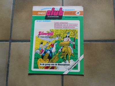 ohee club 89: zilverpijl in de greep van de blauwjassen - sc - 1977