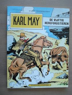 Karl May - 50 - De vijftig herefordstieren - Willy Vandersteen - Standaard Uitgeverij  - 1ste druk - 1977 - SC