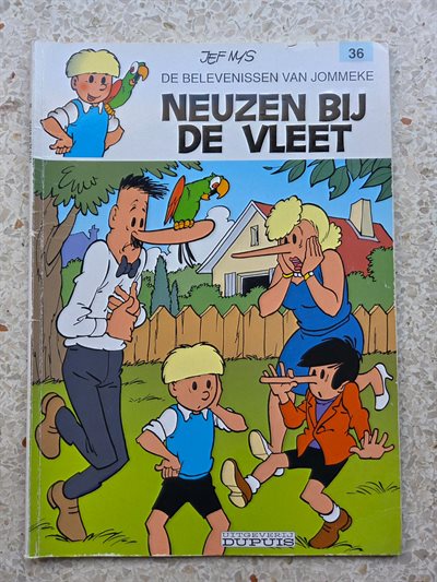 Jommeke-36-neuzen bij de vleet-Nyss-mezzaninine--herdruk