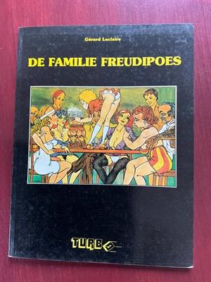 De familie Freudipoes - deel 1 - Turbo Comics - ongekleurd - 1986