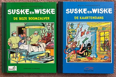 Suske en Wiske - de Boze Boomzalver en de Kaartendans - gelegenheids uitgaven - HC - 2000/01