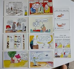Kamagurka - 10 postkaarten - Kritak 1982