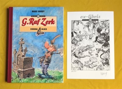 G. Raf Zerk - 61 - Corona Blues - HC - Eerste druk - 2022