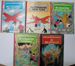Jo, Suus en Jokko - 1 t/m 5 - 5x sc - herdruk, waarvan 4x met linnen rug - 1959-1972