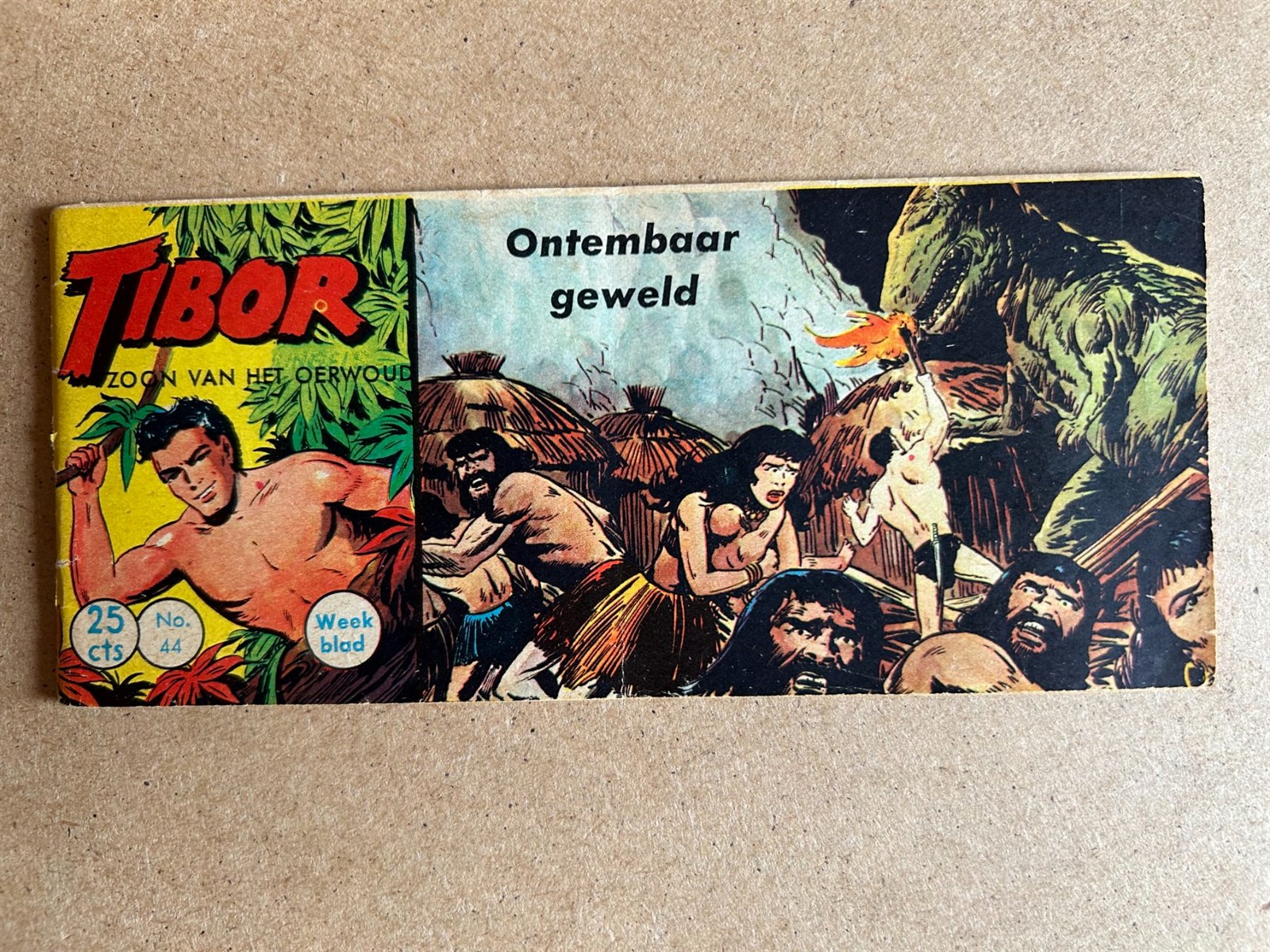 Tibor, nummer 44, Ontembaar geweld, 1960