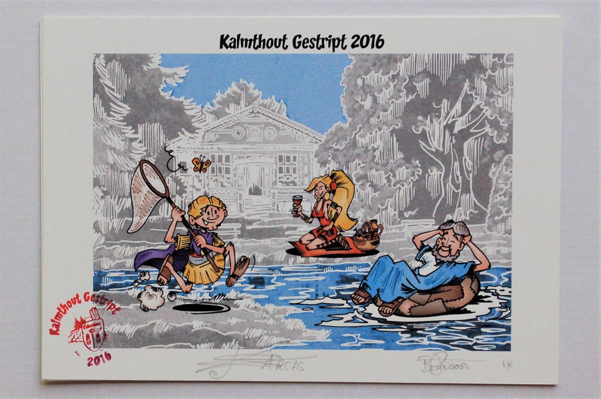 Ex Libris  Kalmthout Gestript 2016 Bart Proost