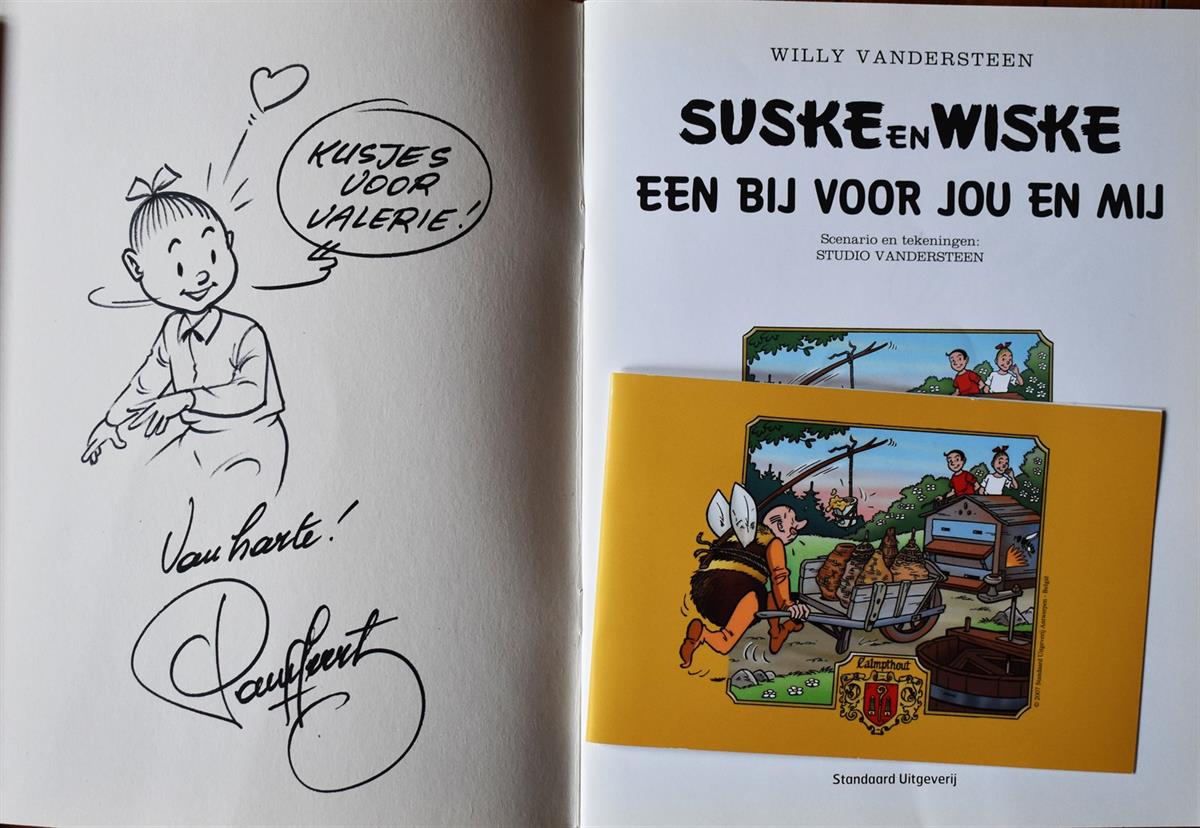 Suske en Wiske- Een bij voor jou en mij- 2007 - met dedicase Paul Geerts- Uitnodiging