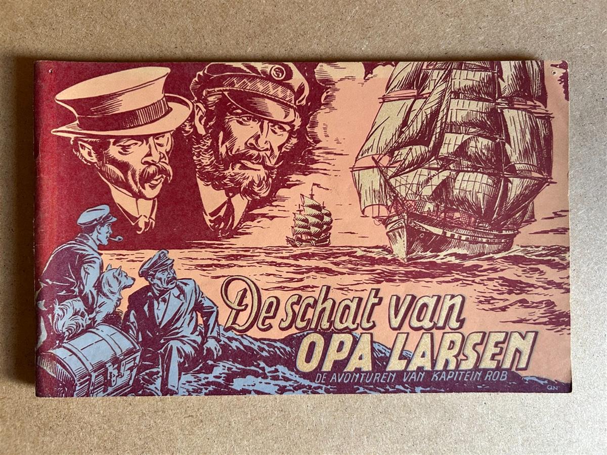 Kapitein Rob, nummer 13, De schat van opa Larsen, 1949
