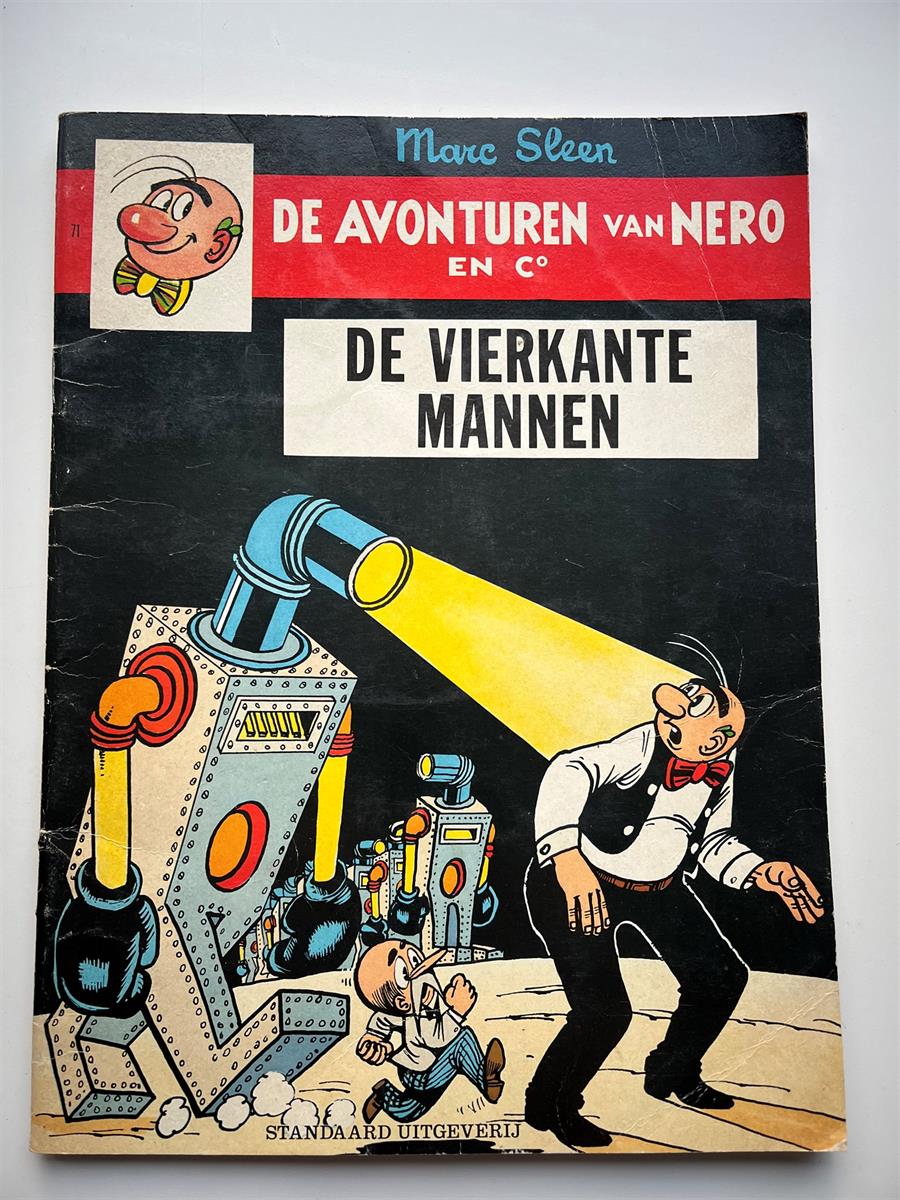Nero nr 71 - De vierkante mannen - 1ste druk 1981 - SC